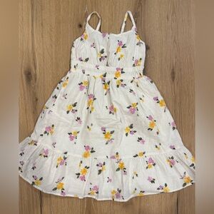 Cat & Jack White Floral Kids Maxi Dress